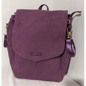 Leader Julien Jr Canvas Violet Purple Diaper Bag Backpack